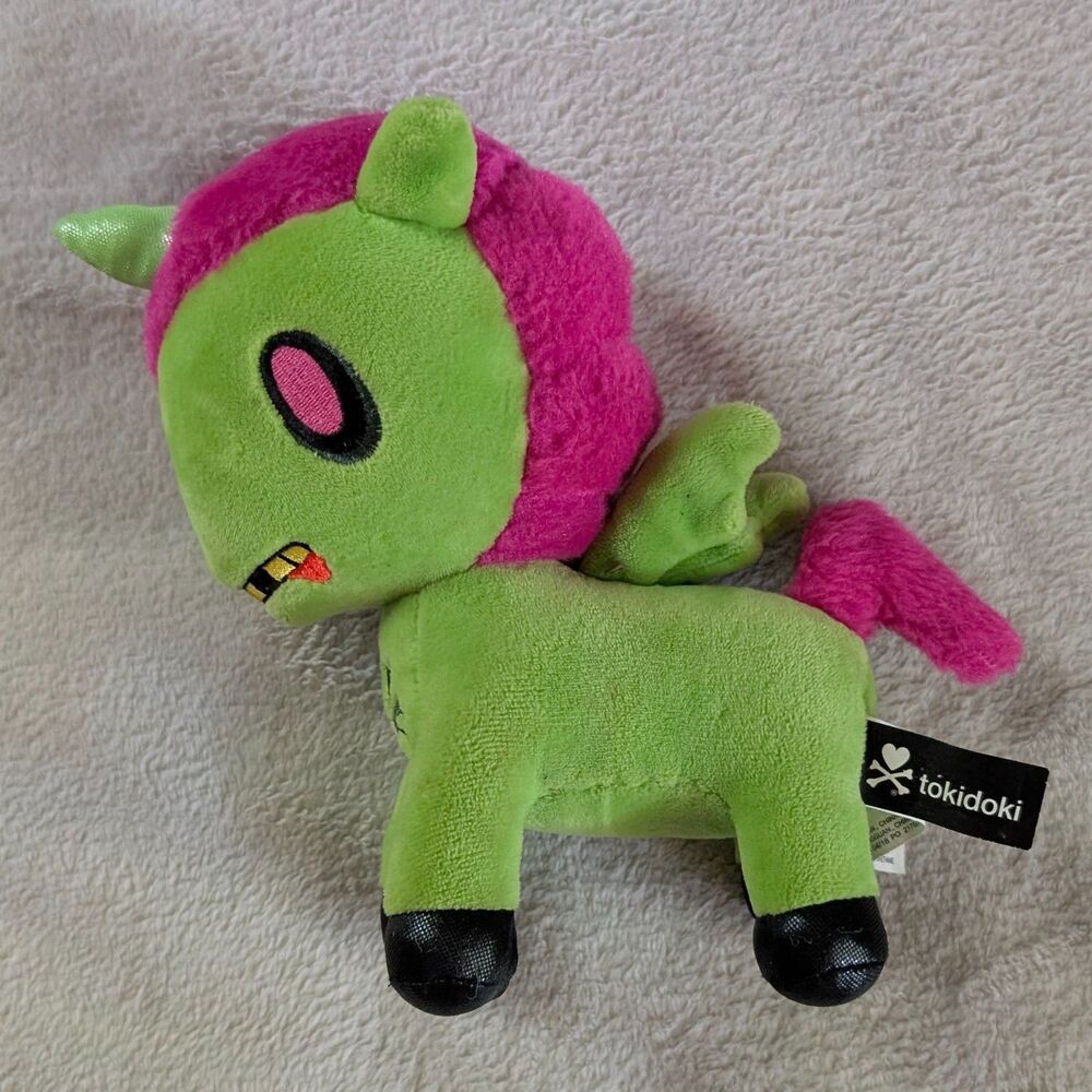 Tokidoki Zombie Milo Unicorno Halloween Series 1 Plush - Picture 3 of 5